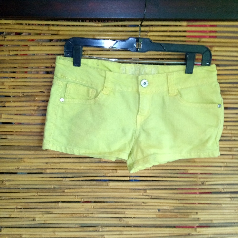 TRUCE Lemon Lime Short Jean Shorts 9